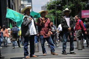 Mexico – 5000 agriculteurs manifestent contre l’ALENA !