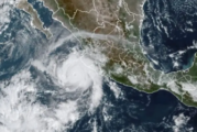 Cyclone tropical : L’ouragan Roslyn se renforce en catégorie 4 au large du Mexique !