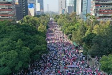 Des manifestations monstres contre le projet de réforme électorale au Mexique !