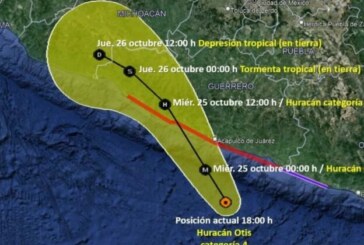 L’ouragan Otis « potentiellement catastrophique » touche terre à Acapulco au Mexique !