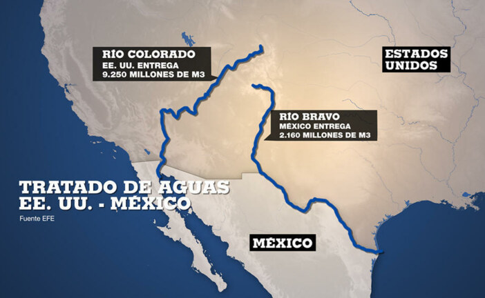 Le Mexique et les États-Unis devraient bientôt être en proie à une guerre de l’eau !