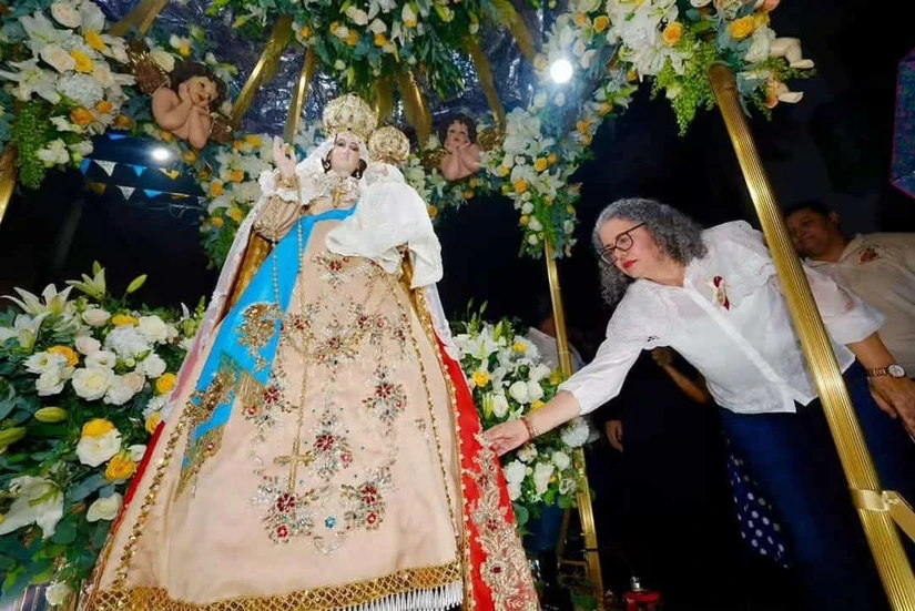 La Gobernadora Graciela Domínguez Nava participó en la romería