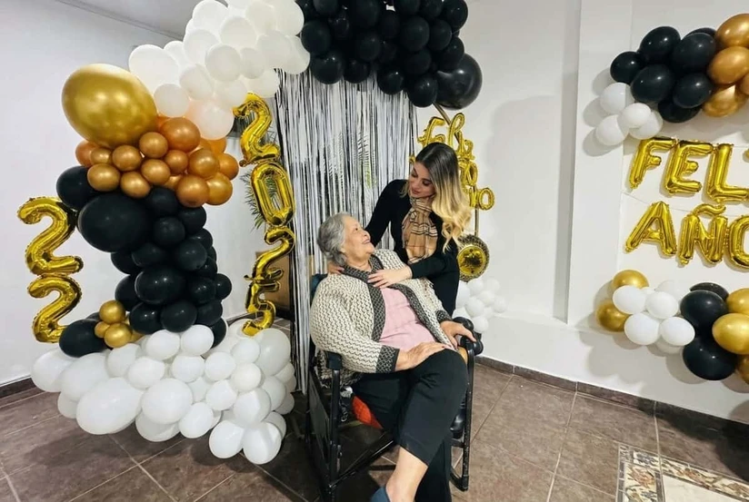 Es una abuela muy querida por todos