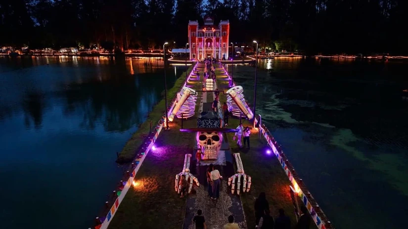 El festival incluye casas del terror, actividades culturales y atracciones para toda la familia. Foto: Cortesía 