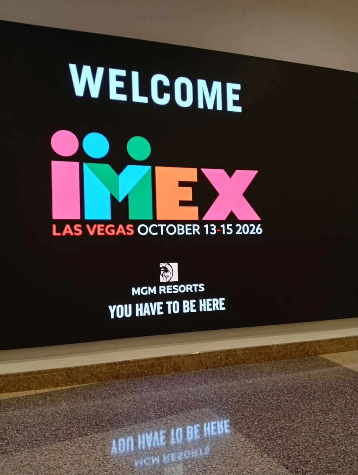 La entidad presenta su infraestructura, conectividad y servicios turísticos ante organizadores de eventos y compradores internacionales en IMEX America 2026. Foto: Cortesía