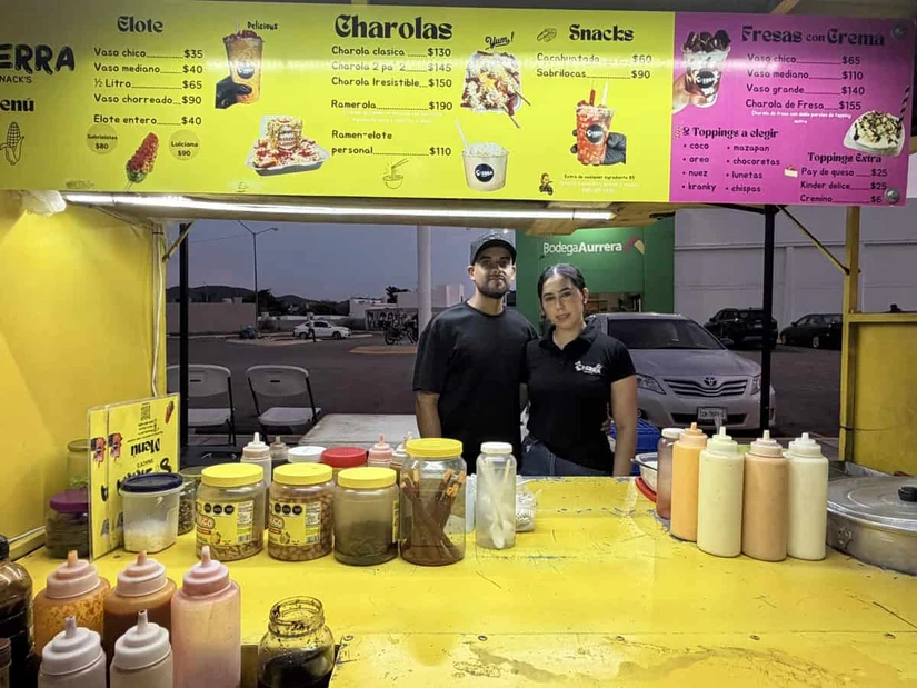 Luis y Brenda han aprendido juntos de su emprendimiento, ahora quieren llegar con su sabor a todo Mazatlán