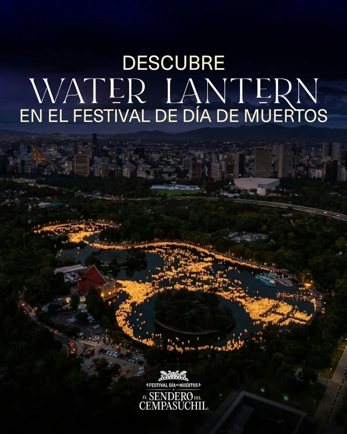 La experiencia Water Lanterns combinará luz y memoria sobre el Lago Mayor. Foto: Cortesía 